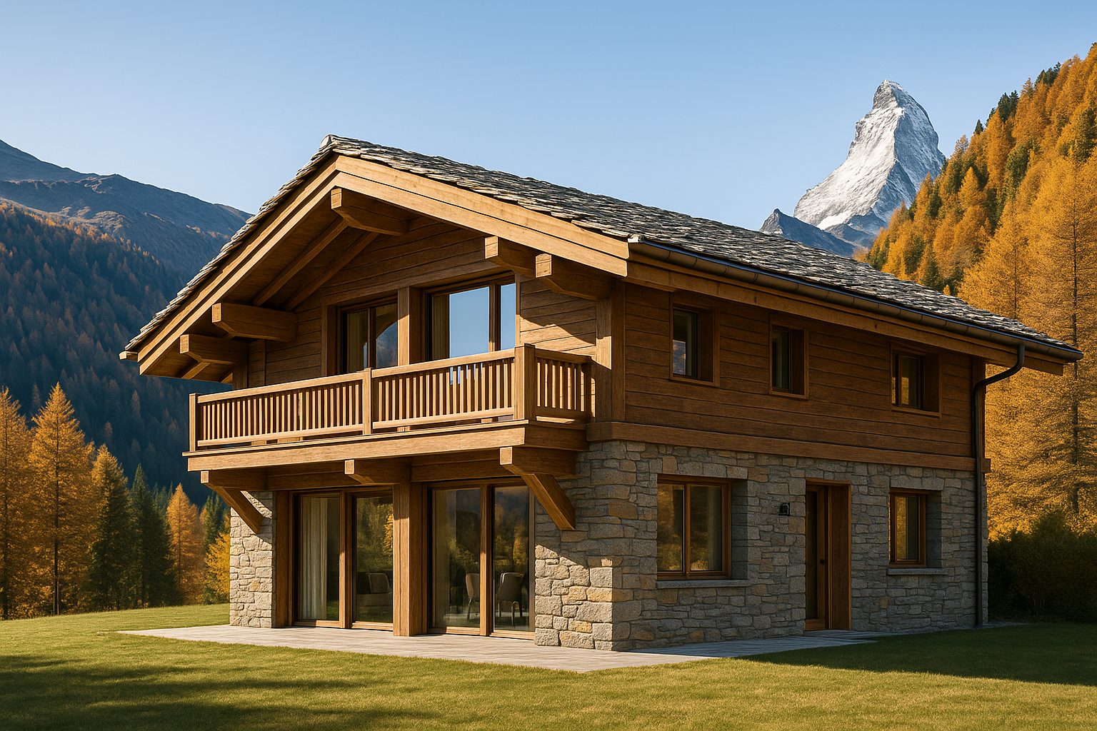 Chalet contemporain